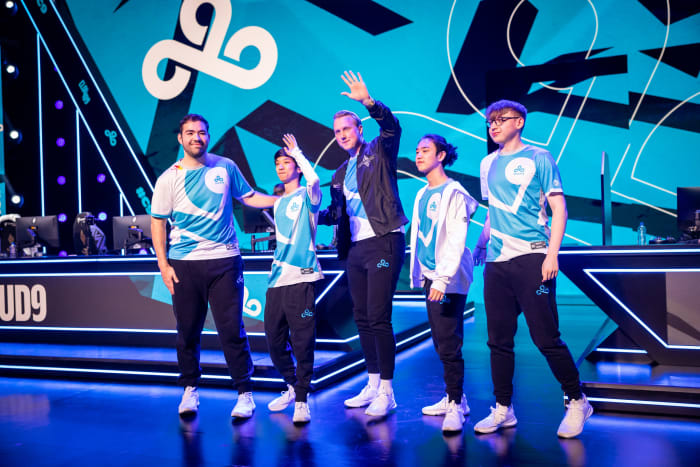 Week two of the 2023 LCS Spring Split on February 2, 2023 at Riot Games Arena. (Photo by Colin Young-Wolff/Riot Games)